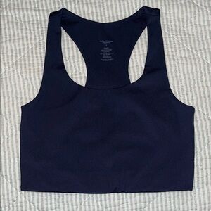 Girlfriend Collective Midnight Blue Sports Bra